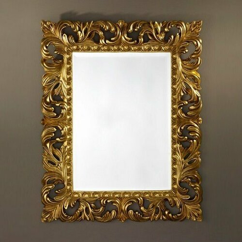 Deknudt Зеркало Deknudt Sculpture Gold синт. полимер/золото 80x100