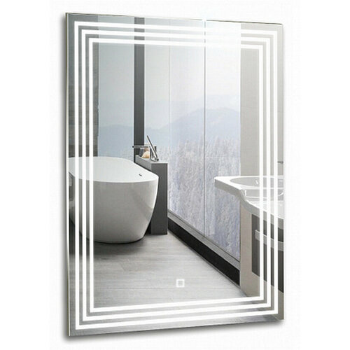 Зеркало Спарта 600х800 (сенсорный выключатель)