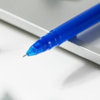 Ручка Deli гелев. MaX синий d=0.5мм син. черн.