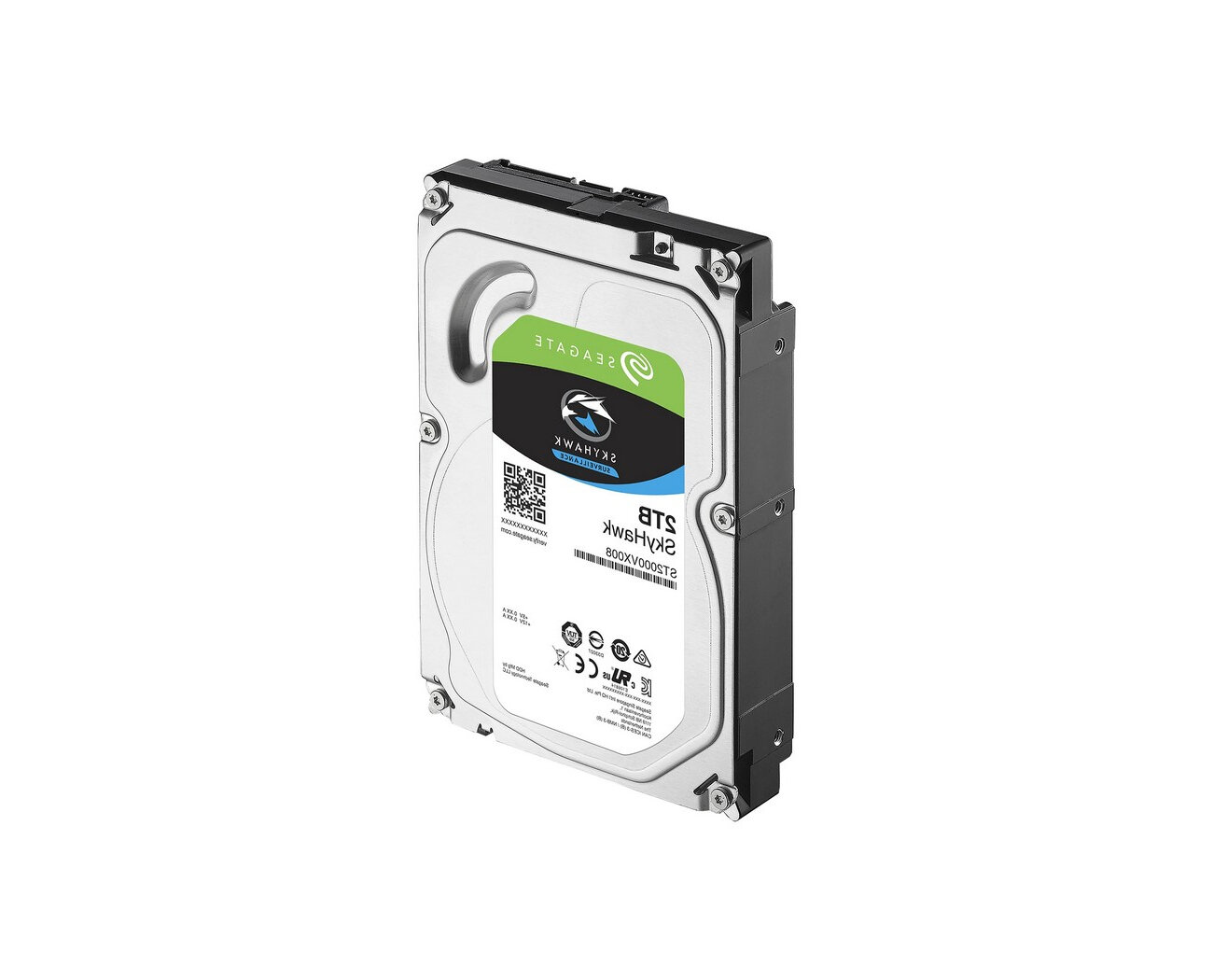 Жесткий HDD диск для систем видеонаблюдения Seagate - 2ТБ (SkyHawk) (O42757HZ) 2 тб, интерфейс SATA 6 Гбит/с. Для видеорегистраторов.