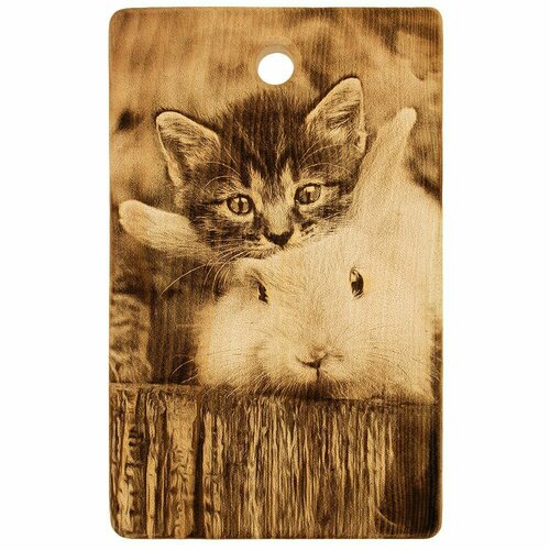 Доска разделочная из кедра 