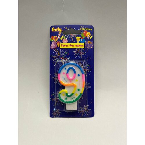 Свеча для торта цифра 