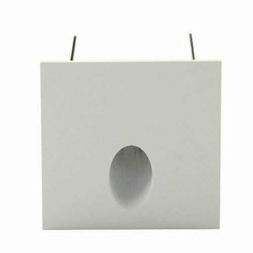 Настенный врезной светильник SQUARE-WALL-01-WH-WW (теплый белый свет, белый корпус)