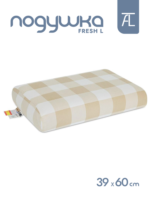 Подушка Fresh L с эффектом памяти Mr.Mattress средней жесткости, 39х60 см