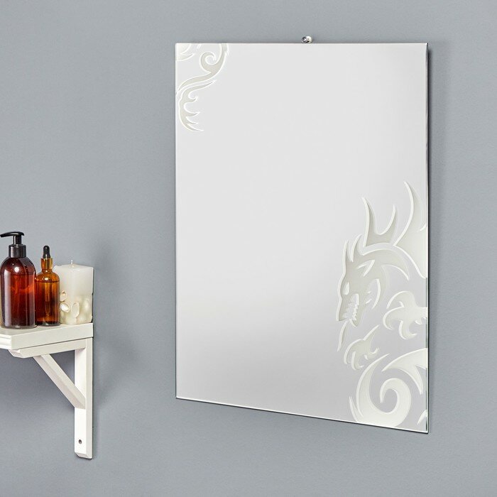 Зеркало "Дракон", настенное, 60 х 50 см