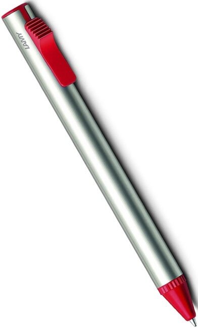 Lamy 250 RED Шариковая ручка lamy vivo, серебристый / красный