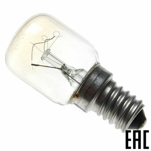 Лампа накаливания прозрачная бэлз, кэлз, сэлз-лисма, уэлз 15Вт РН 230-15 Т25 15Вт Е14 (18 шт. в комплекте)
