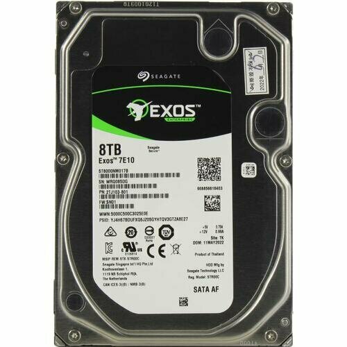 Жесткий диск Seagate Exos 7E10 ST8000NM017B 1927300₽