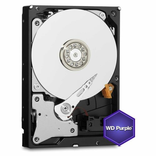 жесткий диск hdd western digital 1tb purple 3 5 wd11purz Western Digital Жесткий диск SATA 1TB 6GB/S 64MB PURPLE WD11PURZ WDC