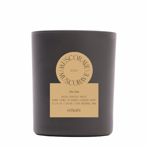 ECHOES Маленькая свеча в стекле Muscorave 150 гр