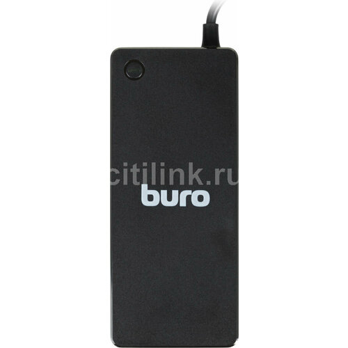 Адаптер питания Buro BUM-С-100A, 5 - 20 В, 5A, 100Вт, черный адаптер питания buro bum 1127h70 ручной 70вт 12в 24в 11 переходников