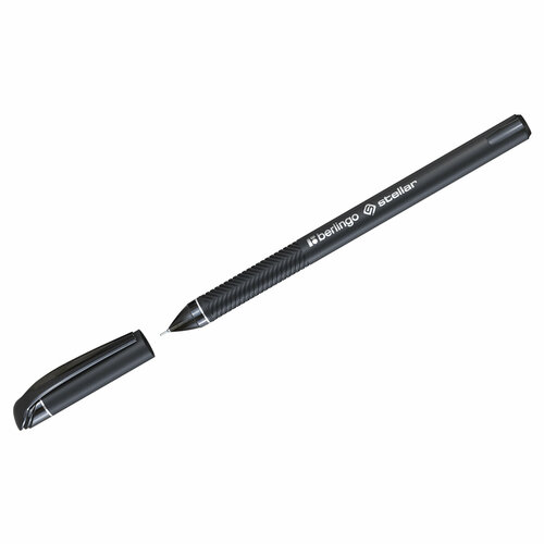 Ручка шариковая Berlingo Stellar черная, 0,7мм - 24 шт.