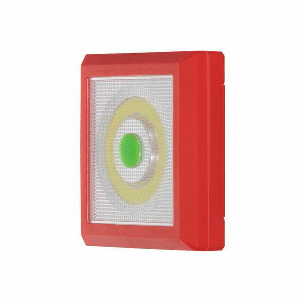 Ночник "Квадро 2" LED от батареек 4хАА красный 2х8.5х8.5 см - фотография № 2