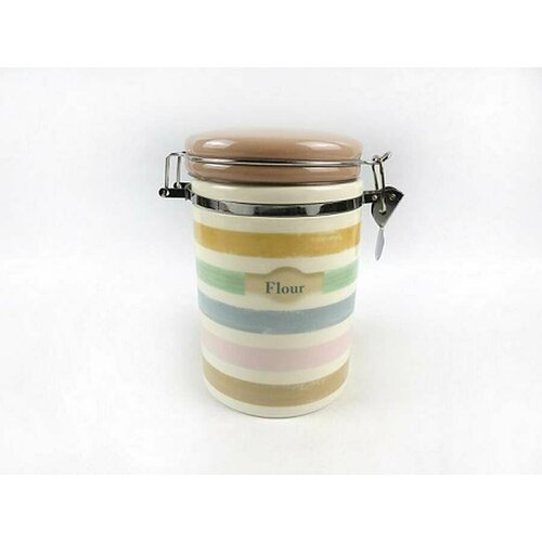 Банка Полосы 900 мл с клипсой в подарочной упаковке 1082₽