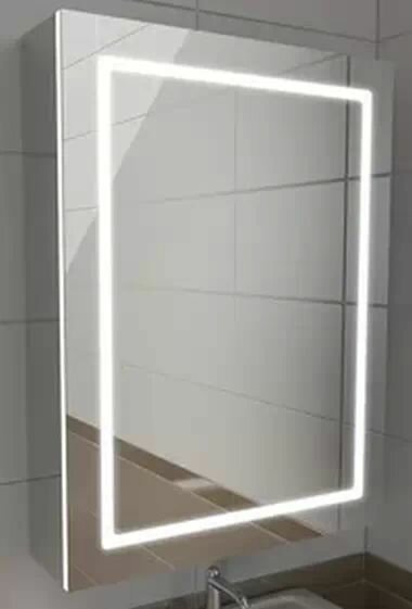 Зеркальный шкаф Emmy Родос 50 с подсветкой