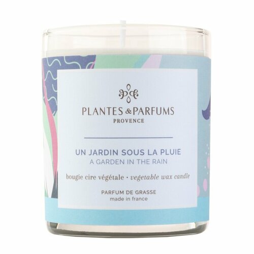 Аромасвеча 180 г Plantes et Parfums Прогулка под дождём