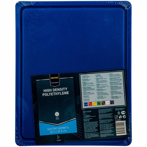METRO PROFESSIONAL Доска разделочная синяя, 32 x 26 x 2см синий
