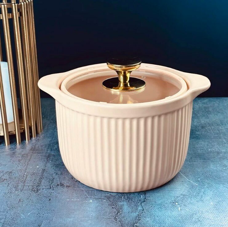 фото Кастрюля 3,5л. в под. уп. Керамика 133-252 118-133-252