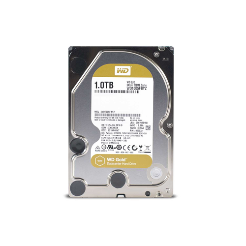 WD Жесткий диск Western Digital GOLD WD1005FBYZ 1TB 35 7200 RPM 128MB 512n SATA-III 822000₽