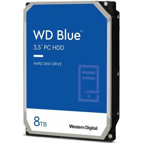 Жесткий диск 35 8 Tb 5640 rpmrpm 128 MbMb cache Western Digital WD80EAZZ SATA III 6 Gbs 2067300₽