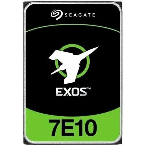 Жесткий диск SEAGATE HDD SATA 6Tb ST6000NM019B Exos 7E10 7200 rpm 256Mb buffer 512e4KN 2032800₽