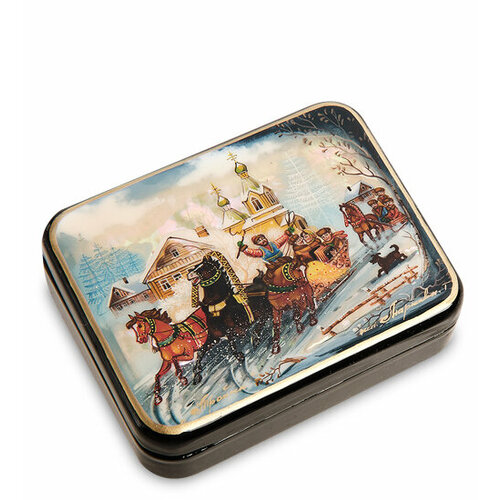 Шкатулка Тройка ШК-55/166 (ручная работа) 113-7010005