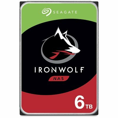 6TB Seagate Ironwolf (ST6000VN006) {SATA 6.0Gb/s, 5400 rpm, 256mb buffer, 3.5, для NAS}