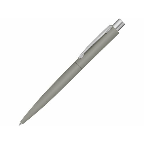 Ручка шариковая металлическая Lumos Gum soft-touch, цвет серый