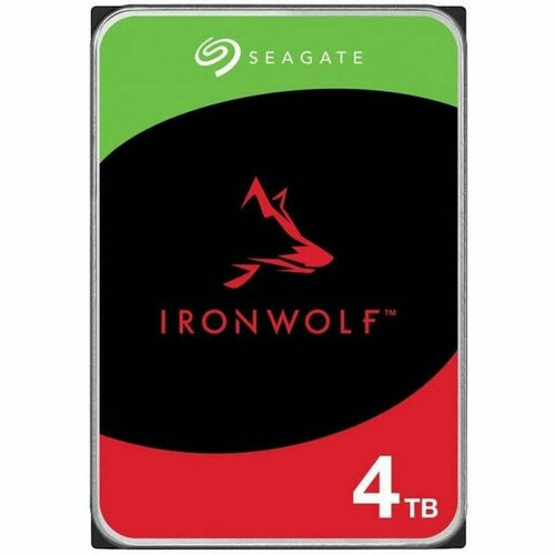 4TB Seagate Ironwolf ST4000VN006 SATA 60Gbs 5900 rpm 256mb buffer 35 для NAS 1691600₽