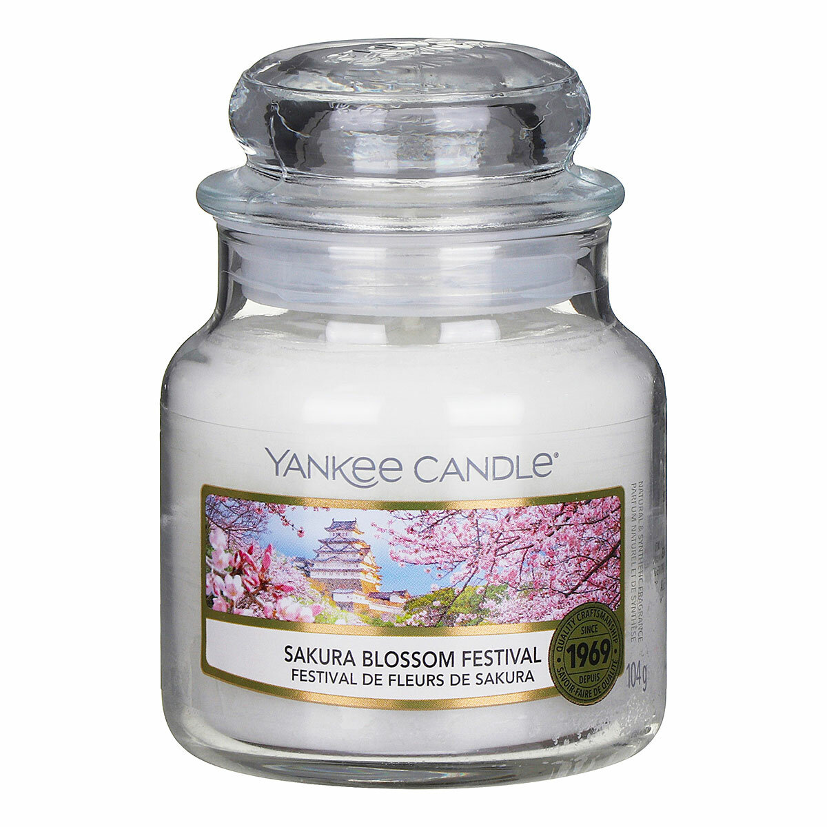 Свеча малая Yankee Candle Фестиваль цветения сакуры - фото №1