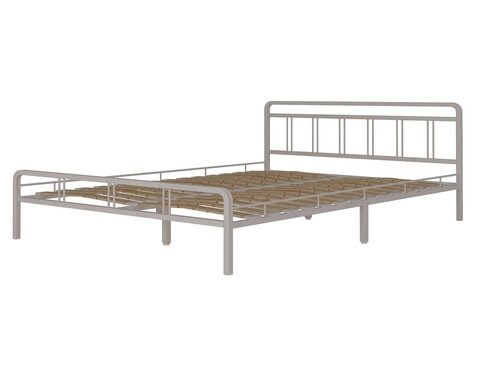 фото Кровать КМД 8 Леон 160 белая