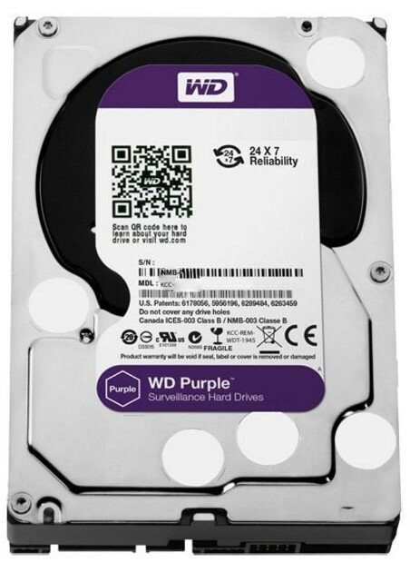 4Tb Жесткий диск WD Purple WD42PURU-78