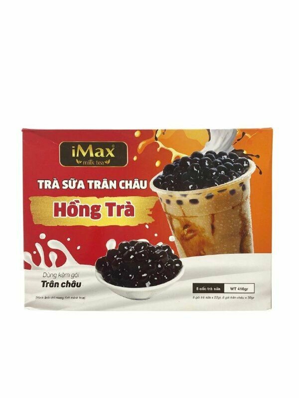 Вьетнамский чай с молоком, с шариками iMax Bubble Tea, 8 чашек, 416 г.