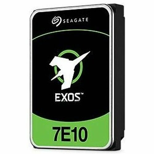 Жесткий диск Seagate Exos 7E10 SATA 2Tb 7200 6Gb/s 256Mb жесткий диск серверный 3 5 10tb seagate exos 7e10 sata 6gb s 7200rpm 256mb 512e 4kn bulk