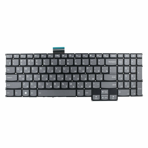 Клавиатура с подсветкой для ноутбука Lenovo Ideapad 5 Pro 16ach6 / thinkbook 16p g2 ach / 5 pro 16arh7 / 16iah7 / 16ihu6 / 16p g3 arh