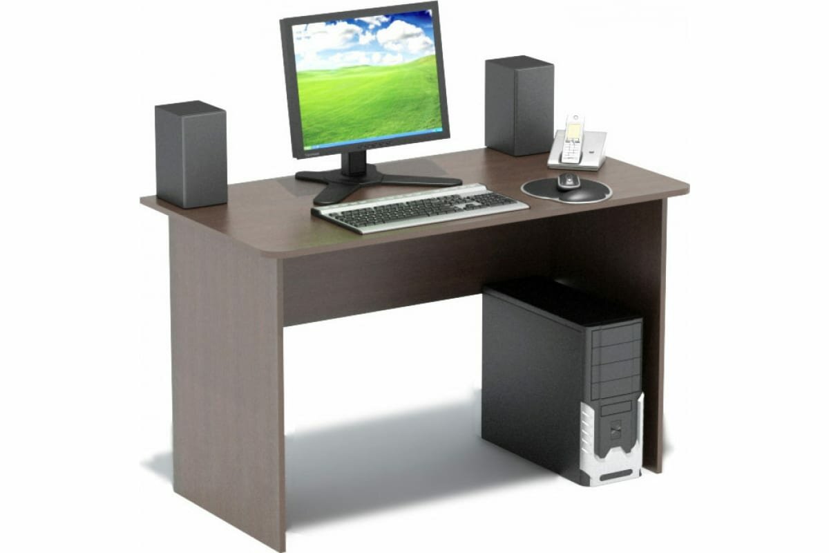 Письменный стол сокол венге СПм-02.1 СПм02.1В5