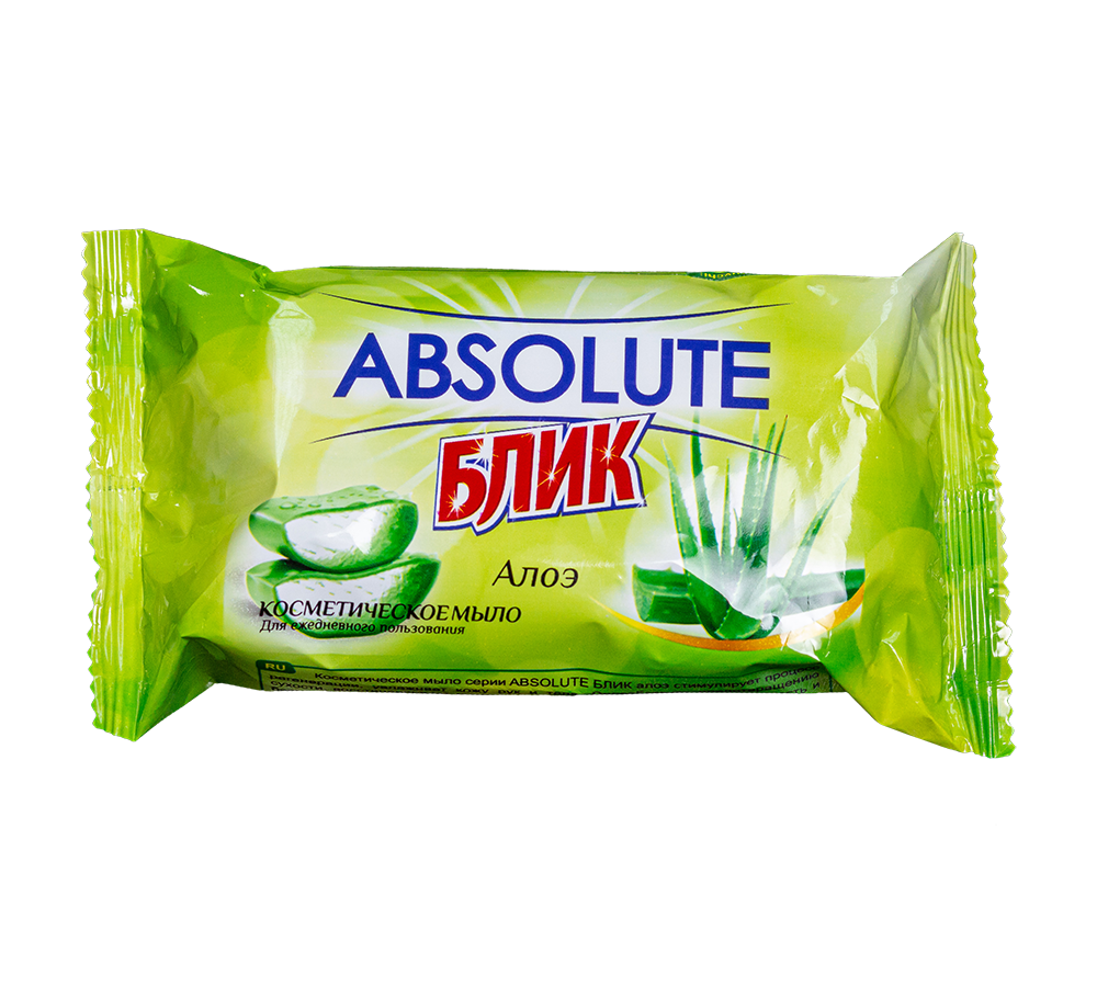 Изображение Косметическое твердое мыло ABSOLUTE BLIK - алоэ 170 гр.