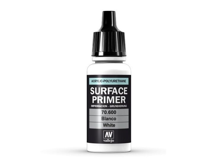 Аксессуар для Warhammer Vallejo Грунт Surface Primer: White 70.600