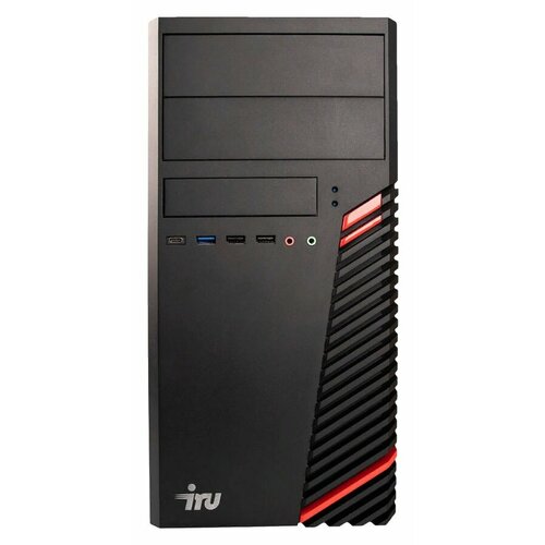 Компьютер iRU Home 320A3SM, AMD Athlon 3000G, DDR4 8ГБ, 240ГБ(SSD), AMD Radeon Vega 3, Free DOS, черный [1885374]