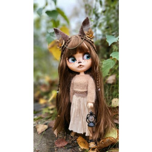 Кукла Блайз Кастом (Blythe custom) *Лесная кошка* blythe blythe кукла blythe даная блайз