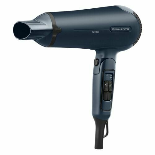 Фен Rowenta CV4753F1 2200Вт черный и синий 4200₽
