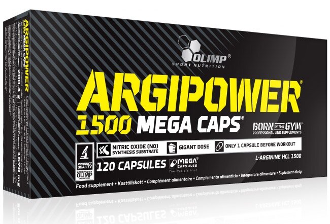 Olimp Sport Nutrition ArgiPower 1500 Mega Caps (120 кап)