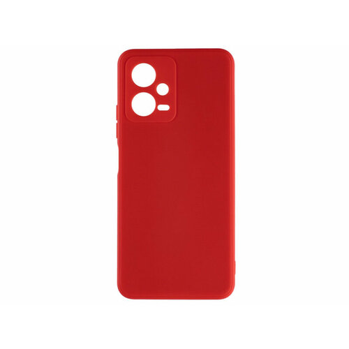 Чехол Zibelino для Xiaomi Redmi Note 12 5G/Poco X5 5G Soft Matte с микрофиброй Red ZSMF-XIA-X5-5G-RED