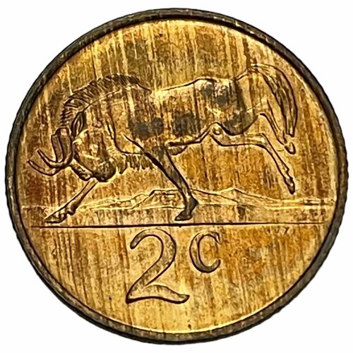 Южная Африка (ЮАР) 2 цента 1984 г. (Proof) свазиленд 2 цента 1974 г proof