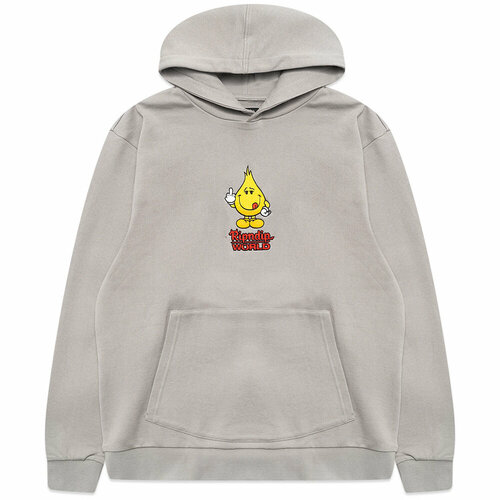 Толстовка RIPNDIP, размер XL, серый толстовка ripndip силуэт прямой средней длины размер xl коричневый