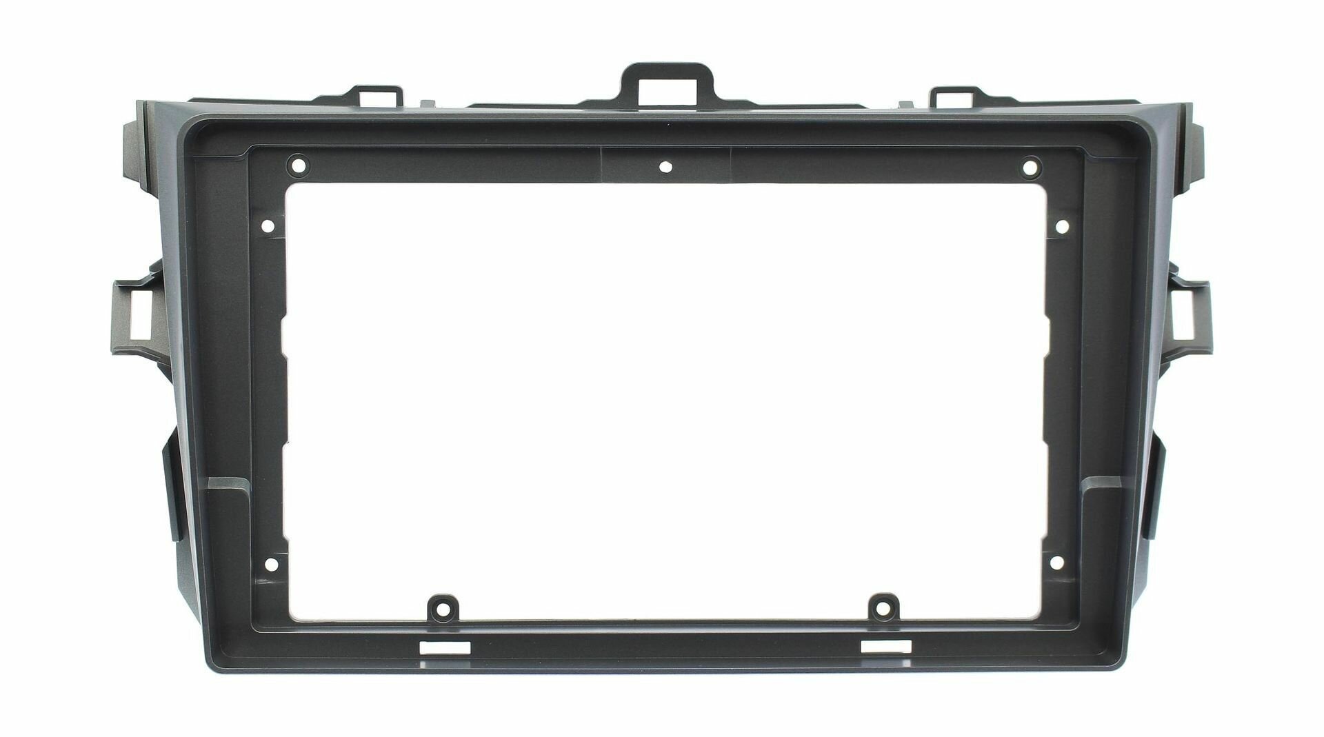 Рамка Carav для магнитолы 2din для Toyota Corolla 2007-2013, 9 дюймов, Темно-Серый