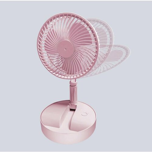 Вентилятор портативный аккумуляторный ZK-2026 розовый 208000₽