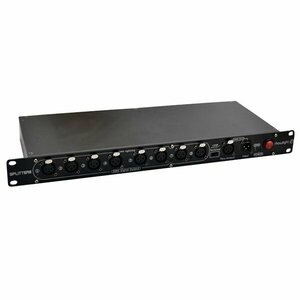 SHOWLIGHT DD-8U - рековый сплиттер/разветвитель DMX сигнала на 8 каналов, встроенный терминатор, шт