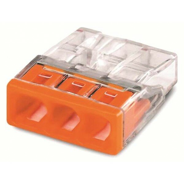 фото Зажим безвинтовой клеммный TOKOV ELECTRIC Зажим безвинтовой клеммный