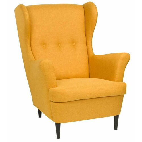 Кресло для отдыха Шведский Стандарт Тойво рогожка желтооранжевый
